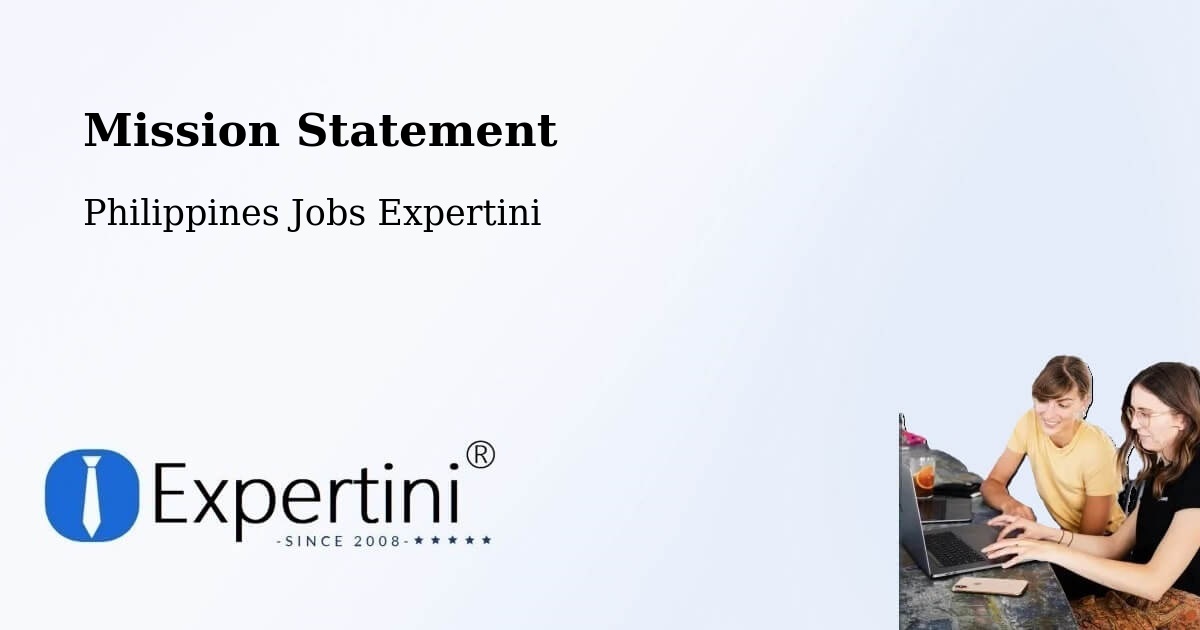 Corporate Mission – Santa Ana - Philippines Jobs Expertini